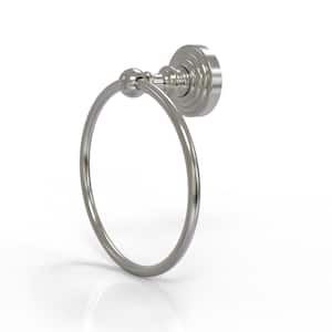 Waverly Place Towel Ring in Satin Nickel