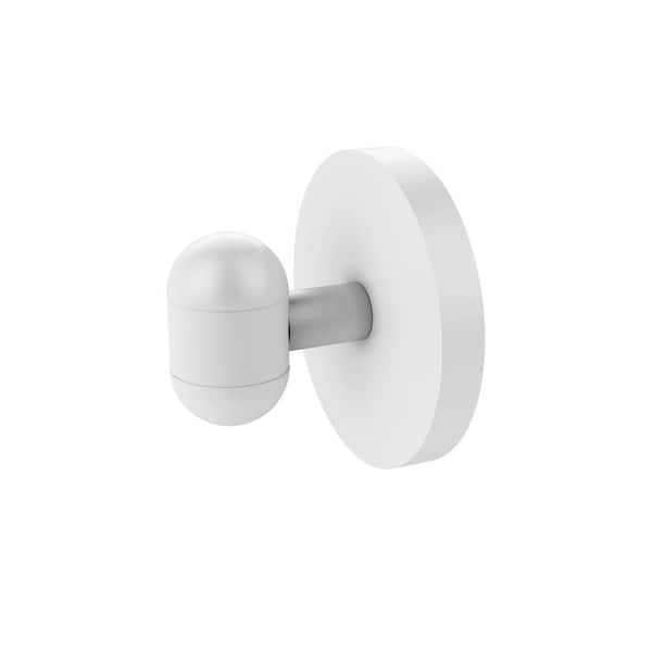 Allied Brass Tango Collection J-Hook Robe/Towel Hook in Matte White