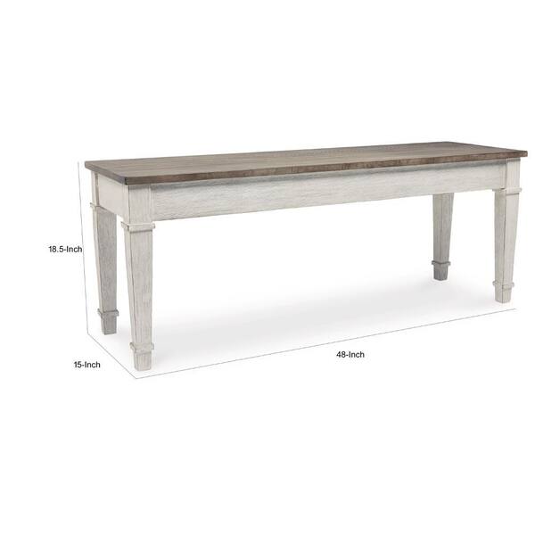 48 inch dining bench hot sale