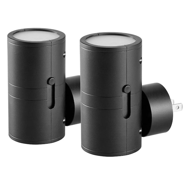 2 Pack LED Night Lights 0-60LM Adjustable Brightness Modern Night Lights Plug into Wall Dusk to Dawn Sensor for Hallway