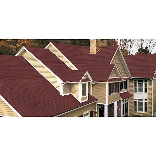 Laybus Roofing Shingles 3-Tab (Red) 8-Pack 39.4