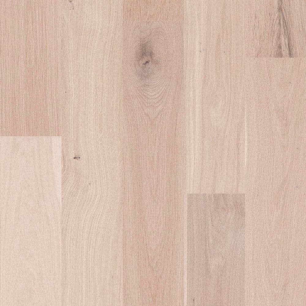 CENTURY FLOORING Unfinished White Oak 1/2 in. T x 5-3/8 in. W Tongue ...