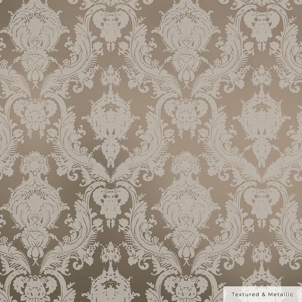 Metallic Bisque Damsel Vinyl Peel and Stick Textured Wallpaper Roll (Covers 28 sq. ft.) price history on PriceWatchPro
