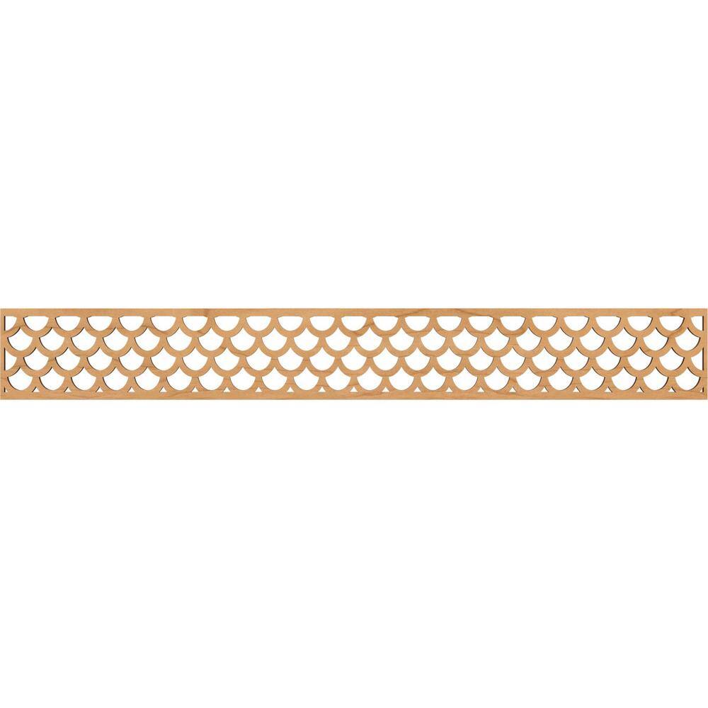 Hudson Fretwork 0.25 in. D x 46.5 in. W x 6 in. L Maple Wood Panel Moulding price history on PriceWatchPro
