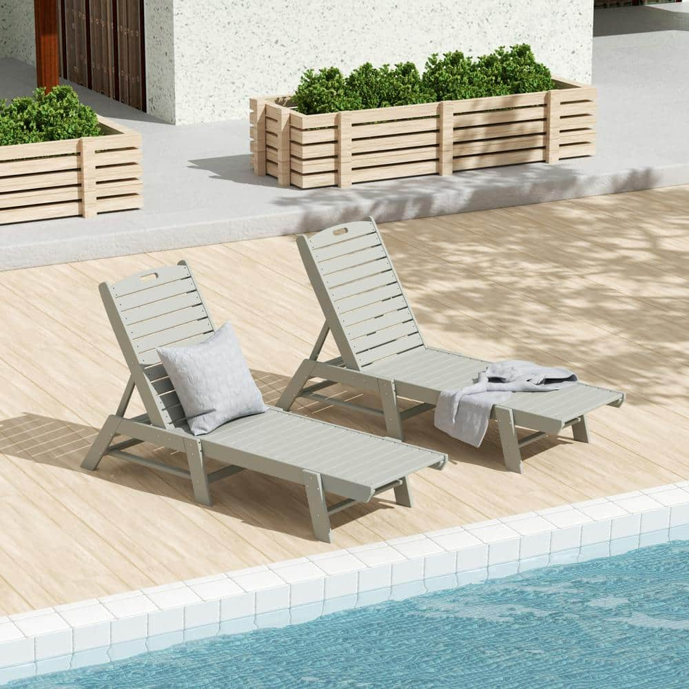 Reviews for WESTIN OUTDOOR Laguna 2-Piece Sand HDPE All Weather Fade ...