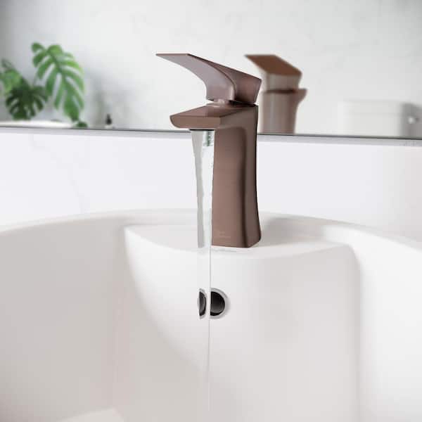 Swiss Madison Monaco Single-Handle Single-Hole Bathroom Faucet in Oil Rubbed Bronze