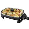 Black + Decker Family Size Electric Skillet & Glass Lid, SK1215BC