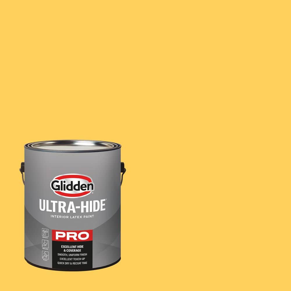 1 gal. PPG1206-6 Fuzzy Navel Satin Interior Paint price history on PriceWatchPro