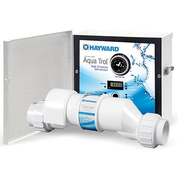 HAYWARD AquaTrol Salt Chlorinator System with TurboCell for Above Ground Pools