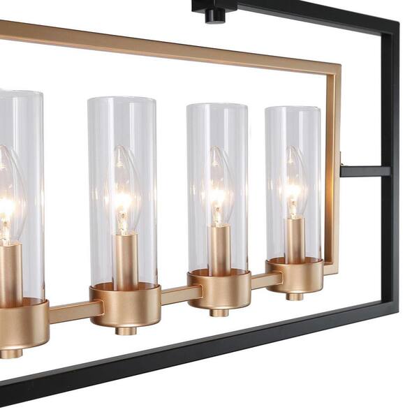 Maxax Crystal Modern Chandelier 7-Light Contemporary Hanging Ceiling Light  Fixture 3-Tier Pendant Light with Adjustable Chain for Bedroom Living Room  Dining Room Kitchen Girls Room, Black - Amazon.com
