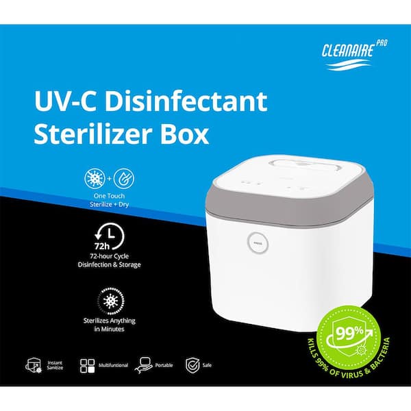 ETI LIGHTING CleanairePro UV-C Disinfectant Sterilizer Box