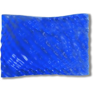16.5 in. x 12 in. x 4 in. Osprey Waterproof Pillow (Capri Blue Rectangle) Lightweight Outdoor Pillows (2-Pack)