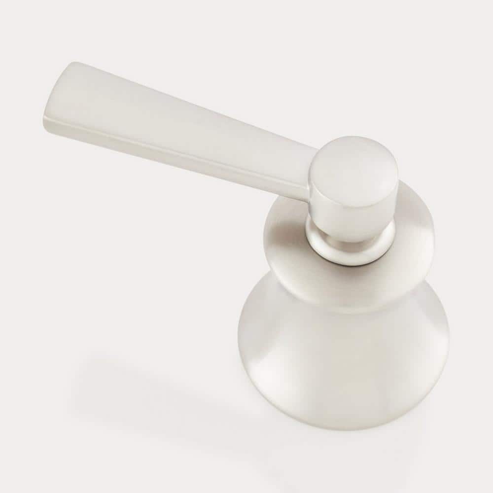 Brushed Nickel Deck Mounted Roman Tub Faucet with Handshower