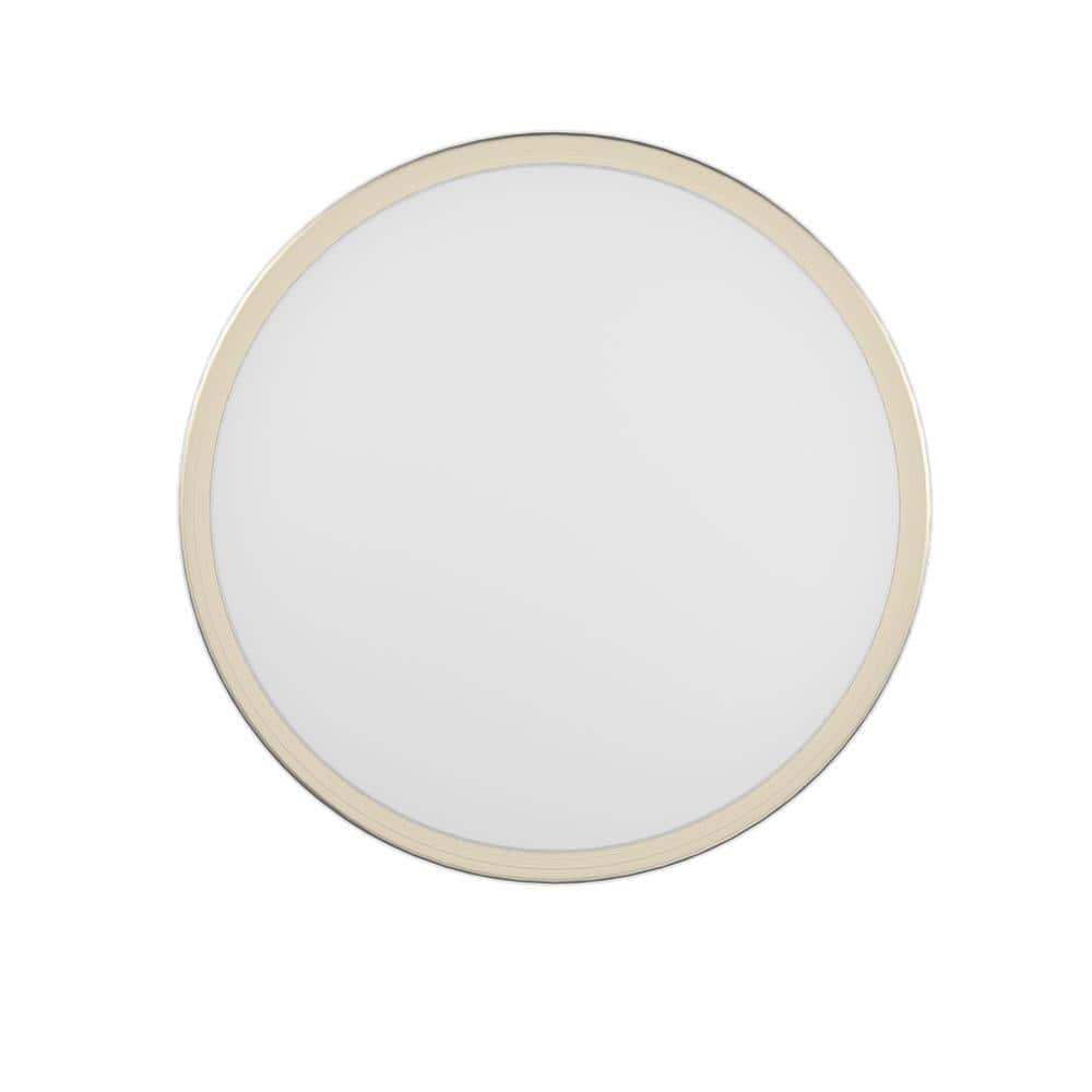 Brushed Nickel 10" Dimmable LED Flush Mount Ceiling Light
