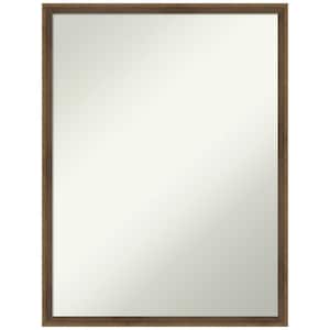 Lucie Light Bronze 19 in. H x 25 in. W Wood Framed Non-Beveled Wall Mirror in Bronze