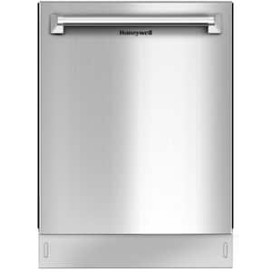 24 in. Honeywell Dishwasher with 14 Place settings 6 Washing Programs with Stainless Steel Tub and UL/Energy Star