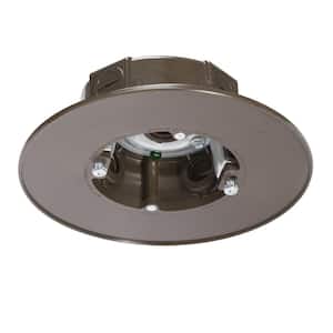 N3R Outdoor Comforts Polycarbonate Bronze Round Weatherproof Outdoor Ceiling Fan and Luminaire Electrical Box