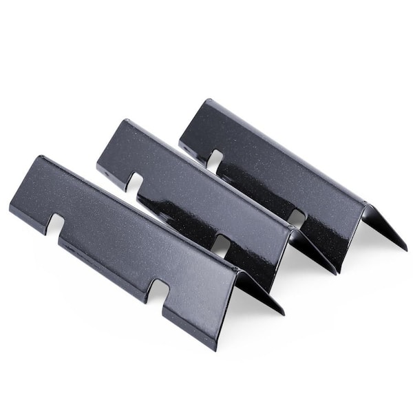15.3 in. Porcelain Enameled Flavorizer Bars with Weber Spirit 2, GS4 Spirit II 200 Series for Grill Replacement (3-Pack)