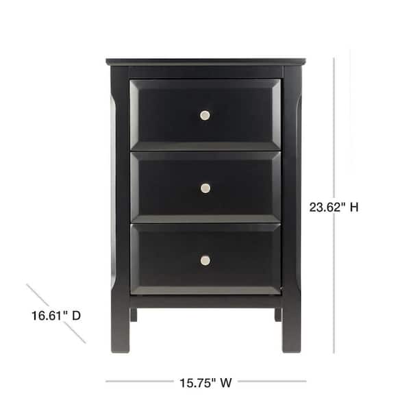 Winsome Timmy Accent Table in Black