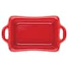 Rachael Ray 4-Piece Red Ceramics Bakeware Set 48174 - The Home Depot