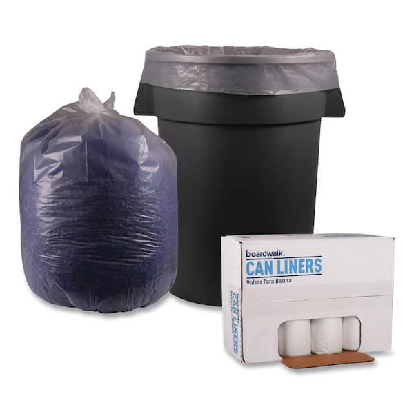 Dura-Stuff Clear LLDPE Trash Can Liners, 4 GAL