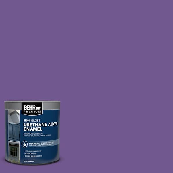 1 qt. #P570-6 Classic Waltz Semi-Gloss Enamel Urethane Alkyd Interior/Exterior Paint