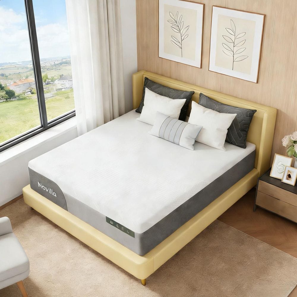 12 in. Medium to Firm Gel Memory Foam Tight Top Queen Mattress, OEKO-TEX Standard 100 Certification Mattresses
