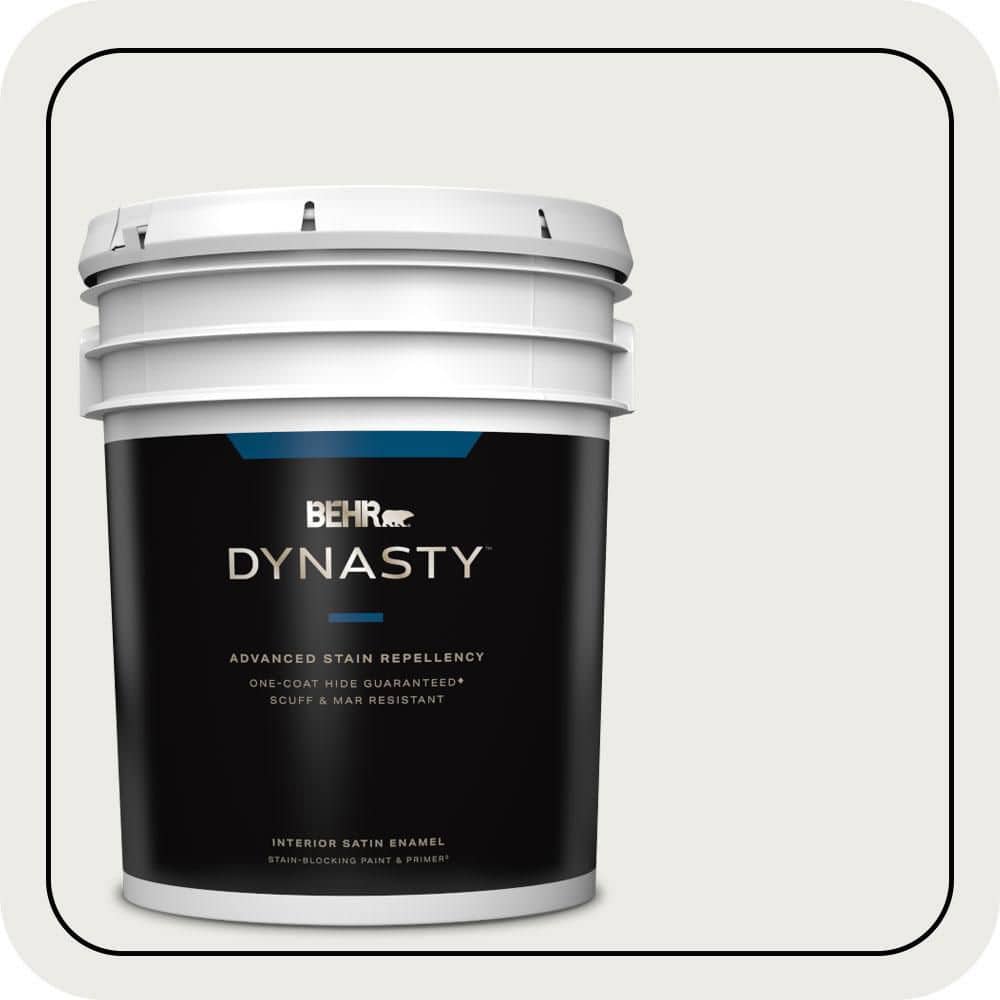 5 gal. #BL-W14 White Satin Enamel Interior Stain-Blocking Paint and Primer price history on PriceWatchPro