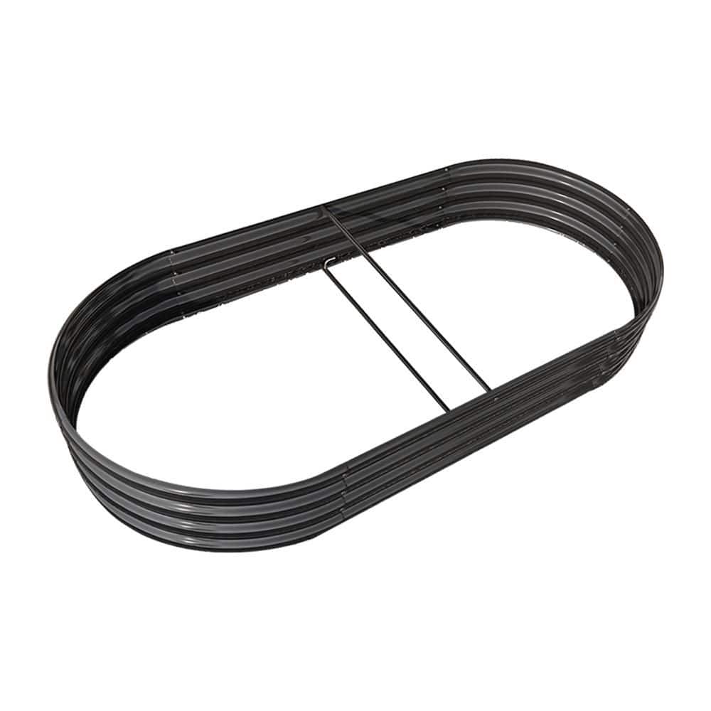 35.43 in. (L) x 11.42 in. (W) x 70.88 in. (H) Oval Metal Garden Bed for Vegetables Flowers Outdoor Plants price history on PriceWatchPro