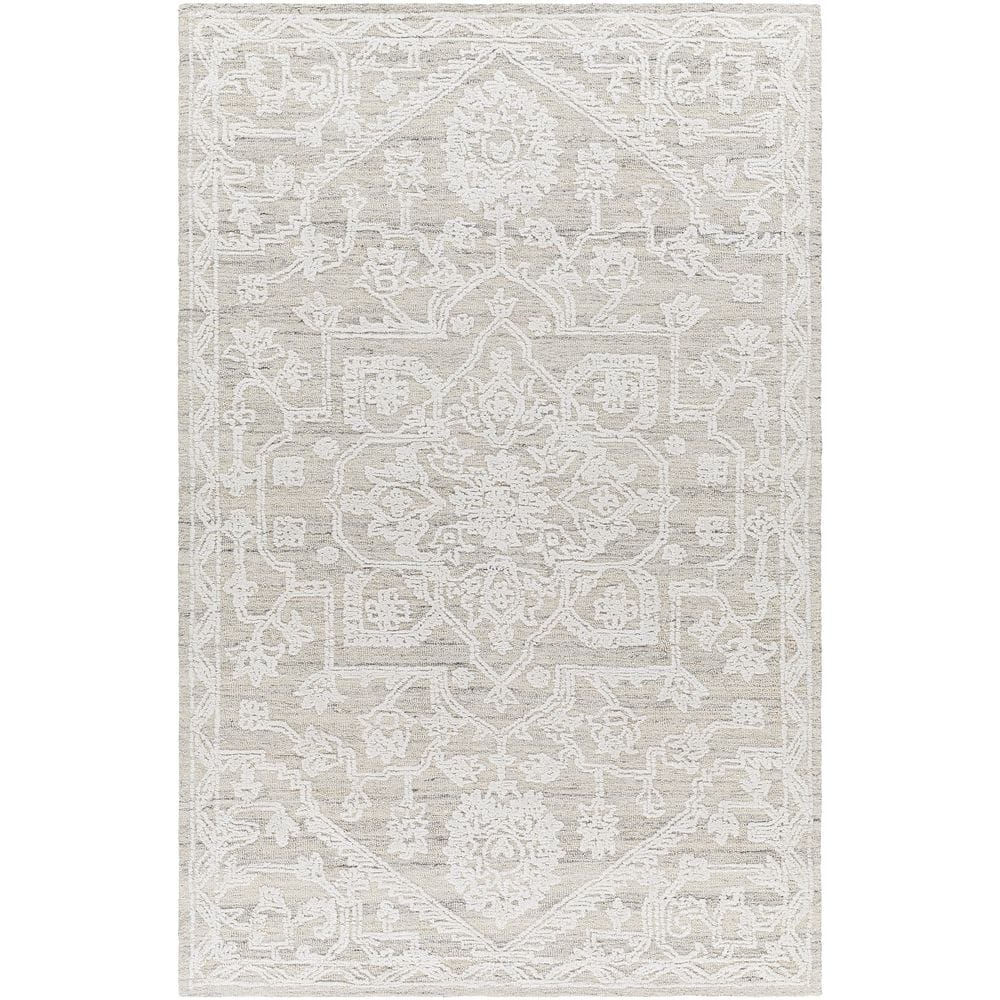 Piazza PZZ-2304 8 ft. x 10 ft. White Handmade Area Rug price history on PriceWatchPro