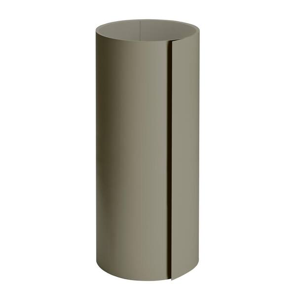 Quality Edge 24 in. x 50 ft. Terra Bronze Aluminum Trim Coil QK05511