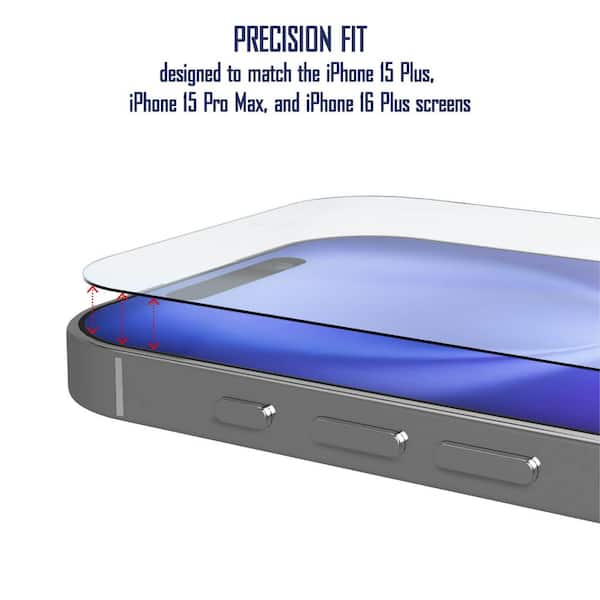 Tzumi Proglass iPhone 15+/ 16+/ 15 ProMax 3pk 30749HD - The Home Depot