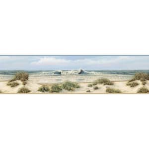 Falmouth Beige Dunes Beige Wallpaper Border