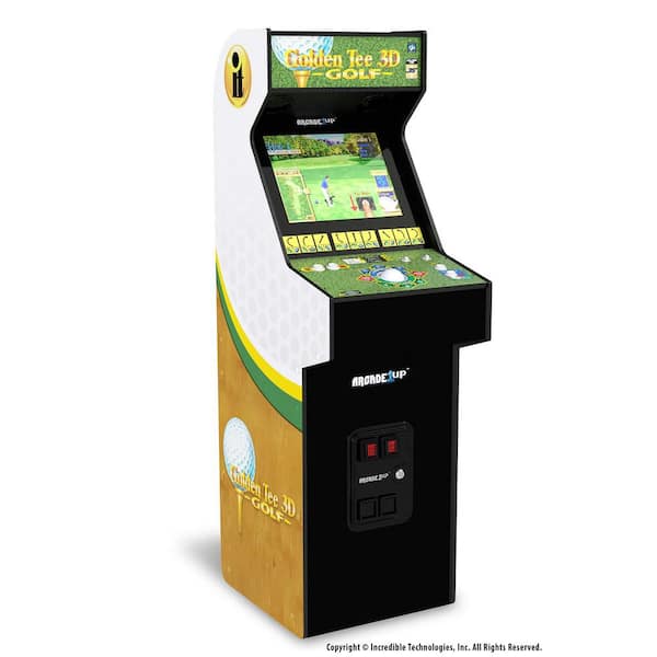 ARCADE1UP Golden Tee 3D 35th Anniversary Deluxe Arcade Machine