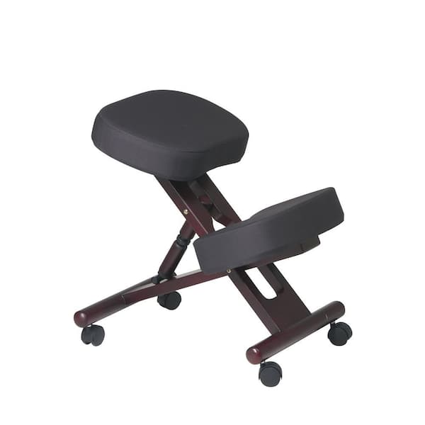 Office Star Products Black Knee Chair
