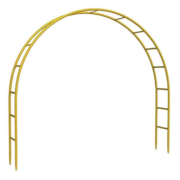 92.4 in. x 84 in. Metal Garden Arbor Wedding Arch Frame Balloon Arch Stand