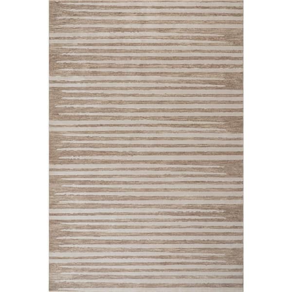 Shaya Bohemian Southwestern Brown 8 ft. x 10 ft. Indoor Area Rug