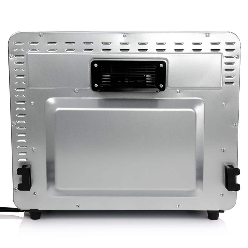 MegaChef Silver Digital Multifunction Air Fryer Toaster Oven