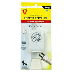 PestChaser Rodent Repeller with Nightlight and Extra Outlet