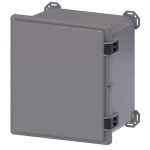 Nema 4x, 12, 13 I Series 17.8 in. L x 16.3 in. W x 11.2 in. H Polycarbonate Electronic Cabinet Enclosure, Gray
