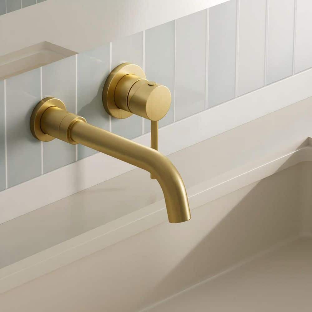 ★⭐︎✴︎⭐︎★ CRANACH ANGELSEY Single Handle Wall-Mount Bathroom Sink Faucet
