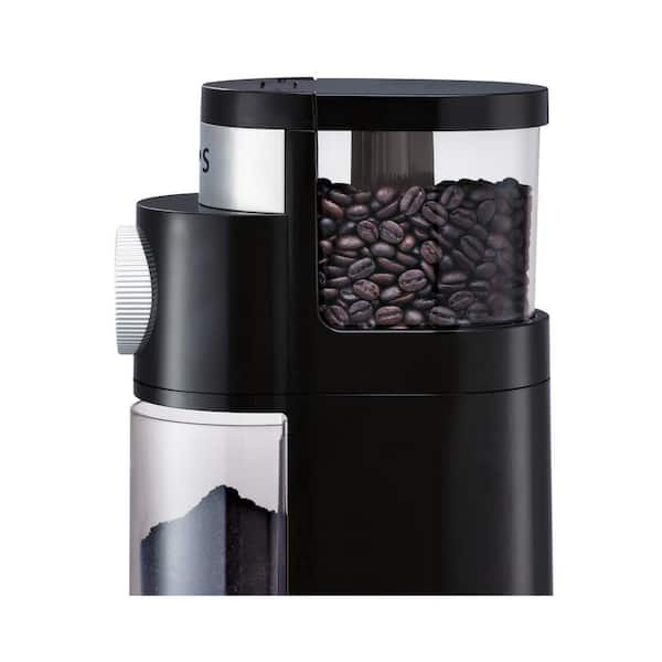 brentwood Brentwood 8 Ounce Automatic Burr Coffee Bean Grinder Mill in  Black - 12 Coarseness Options