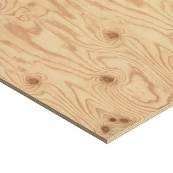 Unbranded 23/32 in. x 4 ft. x 8 ft. Fir Sheathing Plywood (Actual: 0.688 in. x 48 in. x 96 in.)