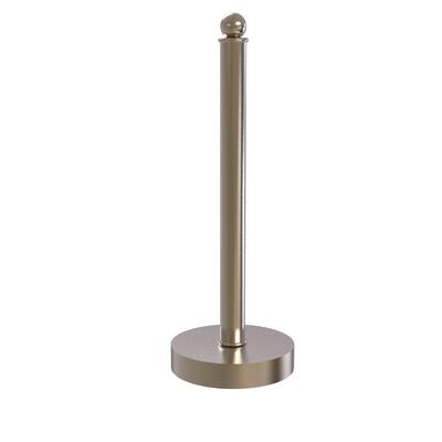 Contemporary Counter Top Kitchen Paper Towel Holder in Antique Pewter