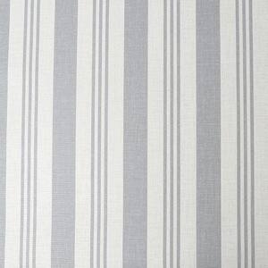 Soft Ticking Stripe Slate Grey Removable Wallpaper