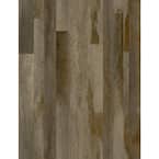Fumed Distressed Wood 7 in. x 48 in. Peel and Stick Wall and Floor Luxury Vinyl Planks (23.33 sq. ft. per case)