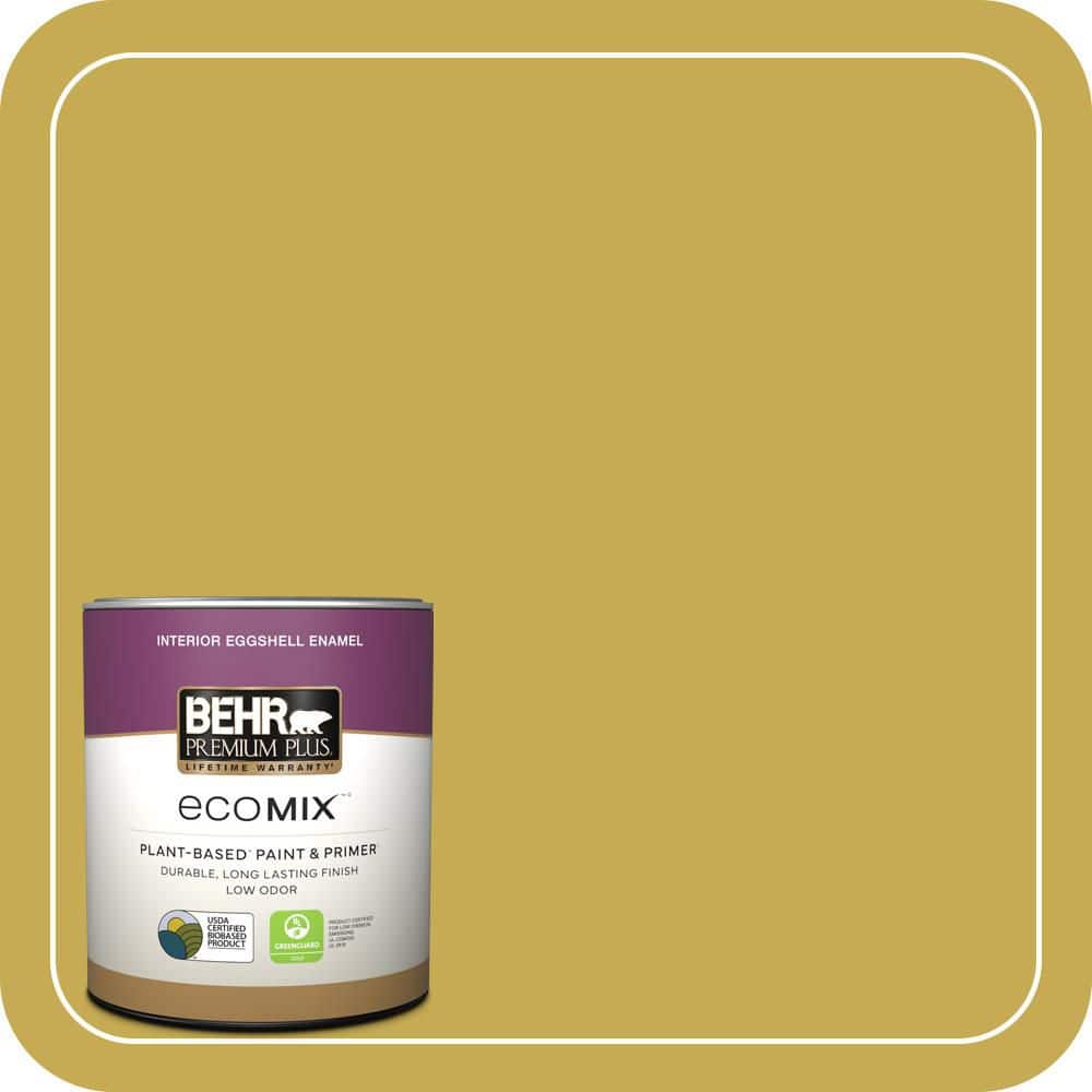 1 qt. #380D-6 Leapfrog Eggshell Enamel EcoMix Plant-Based Interior Paint & Primer price history on PriceWatchPro