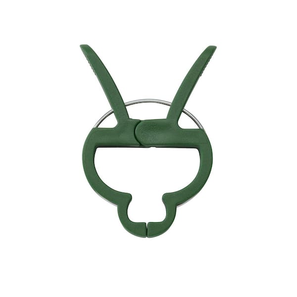 Reinforced Plant Clips, Strong Garden Vine and Stem Support Clips (10-Pack)