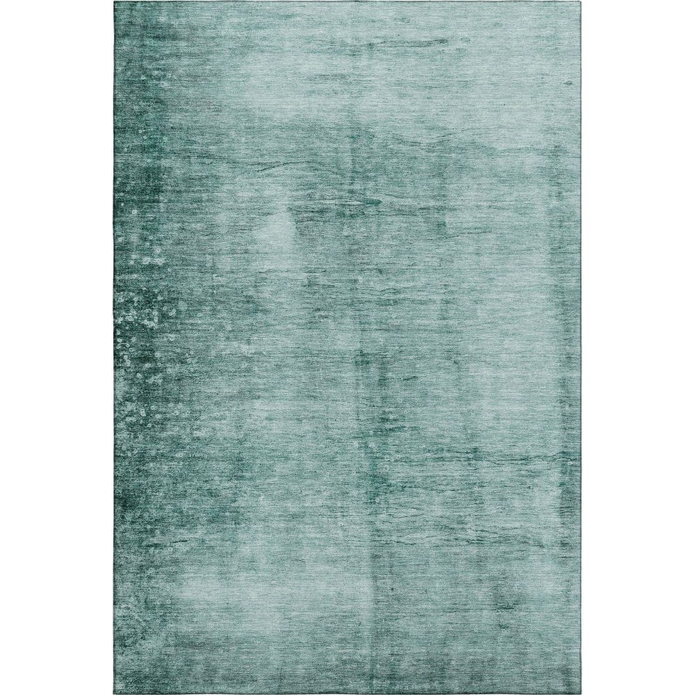 Mayfield Premium Machine Washable Abstract AMF1884 Teal 10 ft. x 14 ft. Area Rug price history on PriceWatchPro