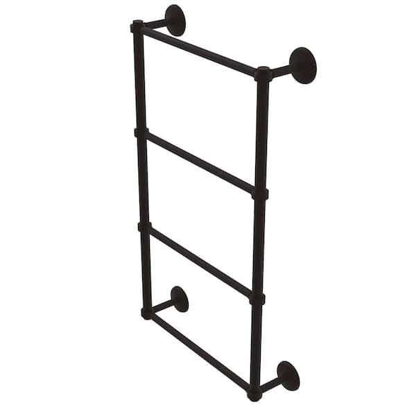 Allied Brass Monte Carlo Collection 30 in. 4-Tier Ladder Towel Bar in Oil Rubbed Bronze